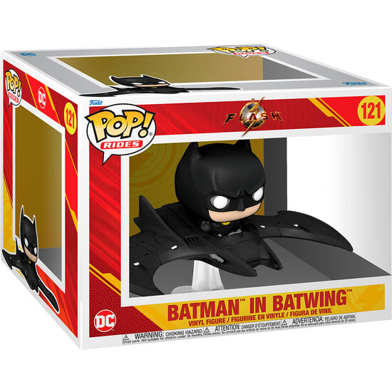 Comprar Figura Pop Ride Deluxe Dc Comics The Flash Batman In Batwing
