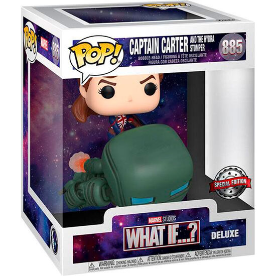 Comprar Figura Pop Marvel What If Captain Carter Exclusive