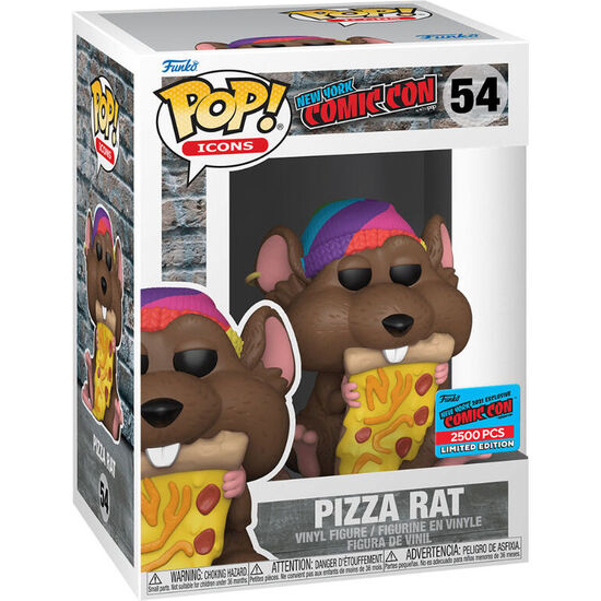 Comprar Figura Pop New York Comiccon Pizza Rat