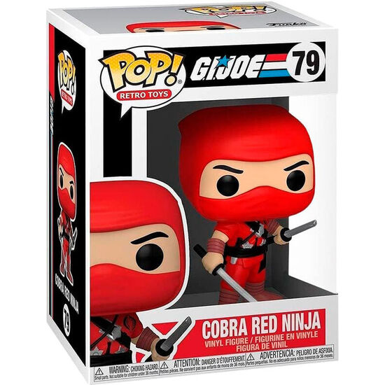 Figura Pop G.i. Joe Cobra Red Ninja Exclusive