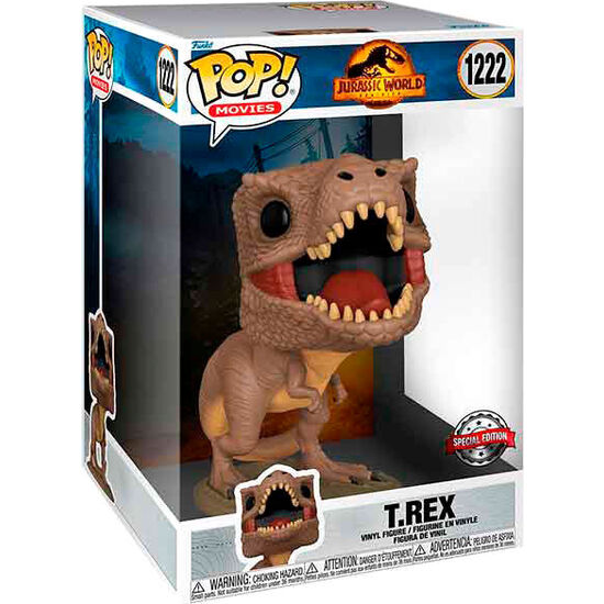 Figura Pop Jurassic World 3 T-rex Exclusive 25cm
