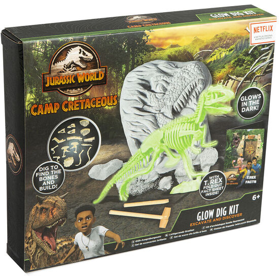 Comprar Kit Excavacion Brillante Camp Cretaceaous Jurassic World