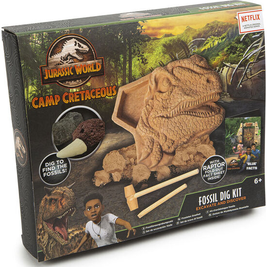 Kit Excavacion De Fosiles Camp Cretaceaus Jurassic World