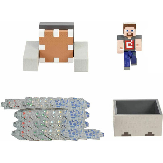 Comprar Figura Steve Vagoneta Explosiva Minecraft