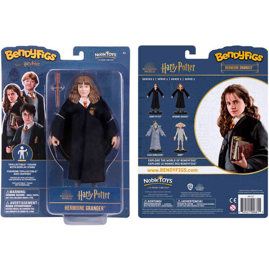Comprar Figura Maleable Bendyfigs Hermione Con Varita Harry Potter 19cm