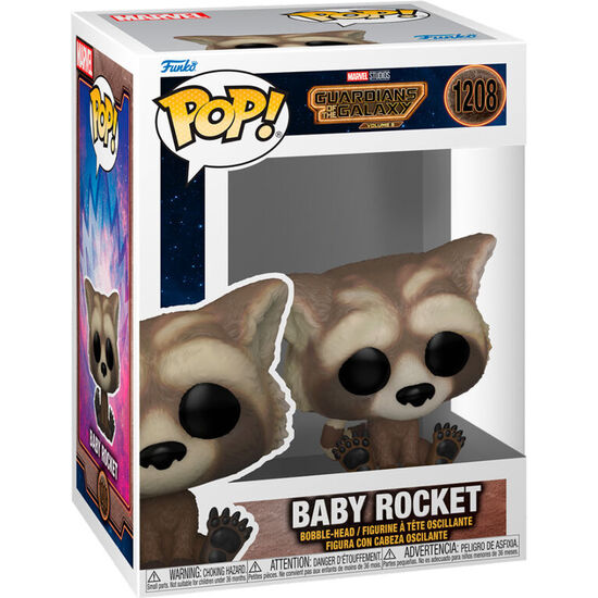 Comprar Figura Pop Marvel Guardianes De La Galaxia 3 Baby Rocket