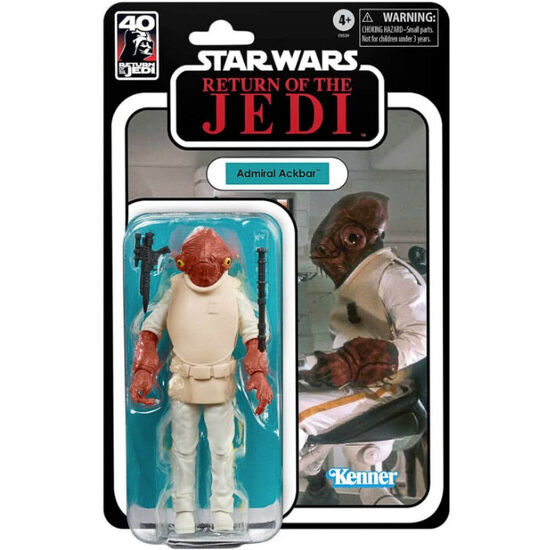 Comprar Figura Admiral Ackbar 40th Anniversary Return Of The Jedi Star Wars 15cm