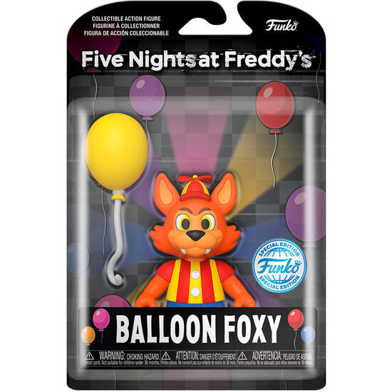 Comprar Figura Action Five Nights At Freddys Balloon Foxy Exclusive 12,5cm