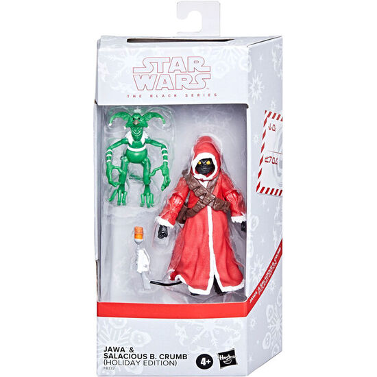 Figuras Jawa & Salacious B. Crumb Holiday Edition Star Wars 15-10cm