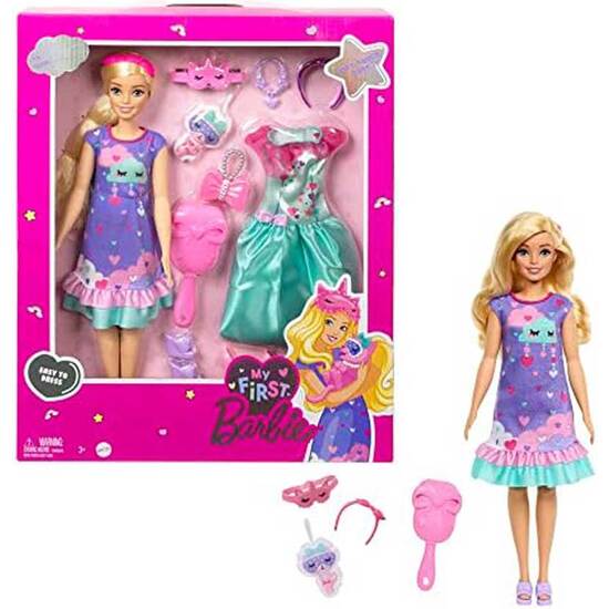 Mi Primera Barbie Deluxe C/vestido