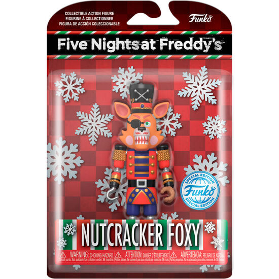FIGURA ACTION FIVE NIGHTS AT FREDDYS HOLIDAY NUTCRACKER FOXY EXCLUSIVE