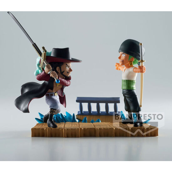 Figura Roronoa Zoro Vs Dracule Mihawk Log Stories One Piece 7cm