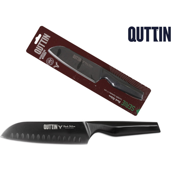 Comprar # -72-cuchillo Santoku 17cm C/alvblack Ed