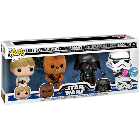 Comprar Blister 4 Figuras Pop Star Wars New Classics Exclusive