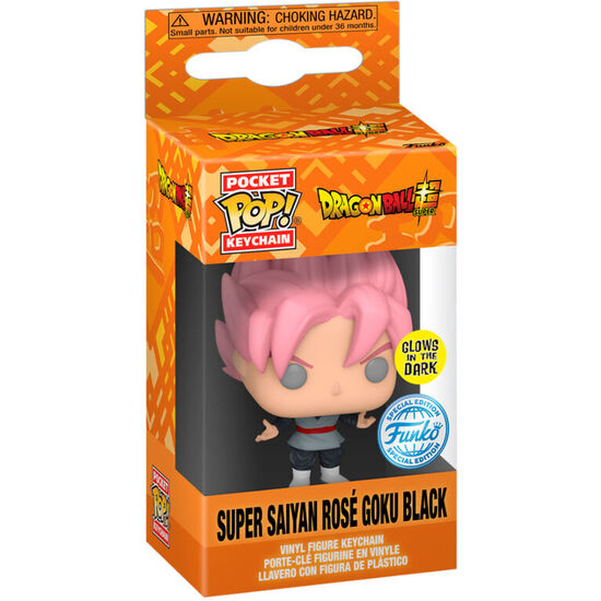 Comprar Llavero Pocket Pop Dragon Ball Super - Super Saiyan Rose Goku Black
