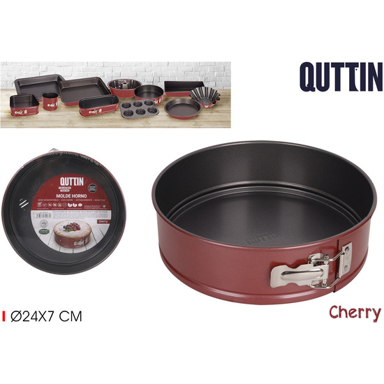 Comprar Molde Desmontable 24x7cm/0.5 Cherry Qutt