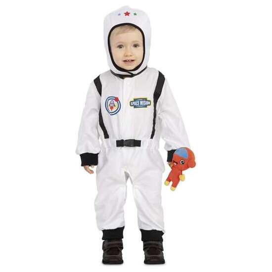 Disfraz Bebe Astronauta Con Alien Talla 12-24 M