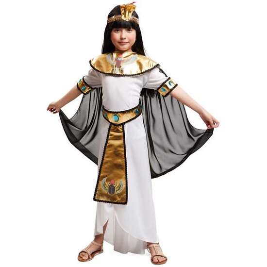Disfraz Infantil Egipcia Oro Talla 3-4 Años