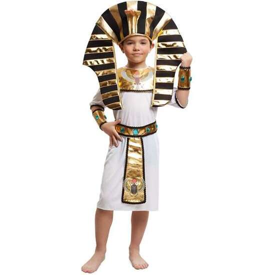 Disfraz Infantil Egipcio Oro Talla 7-9 Años
