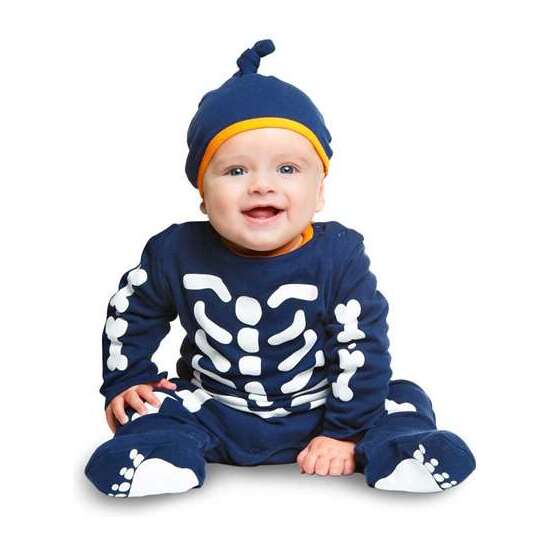 Comprar Disfraz Bebé Esqueleto Cotton Talla 0-6 Meses