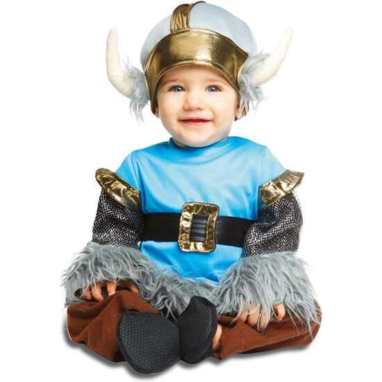 Disfraz Bebé Vikingo Talla 12-24 Meses