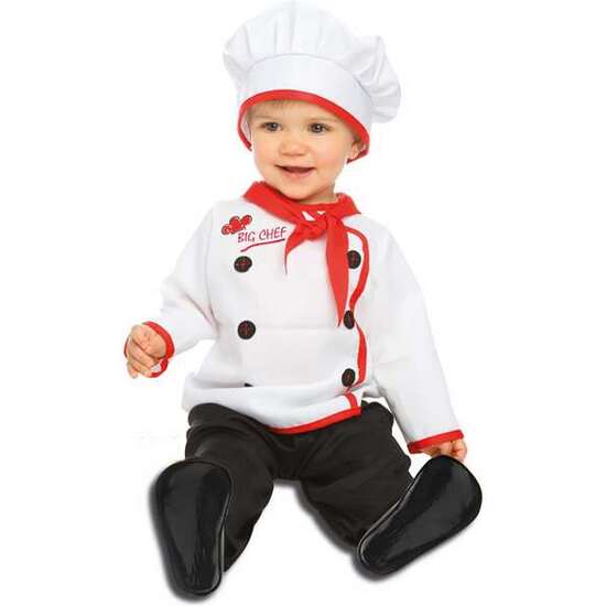 Disfraz Bebé Chef Talla 12-24 Meses