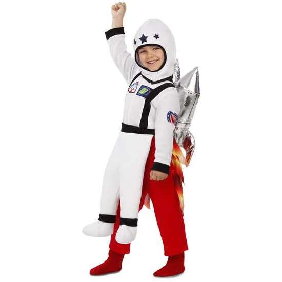 Disfraz Infantil Astronauta Cohete Talla 3-4 Años