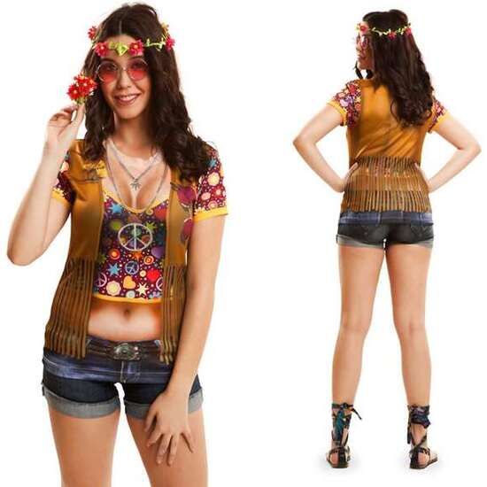 Camiseta Hippie Girl L
