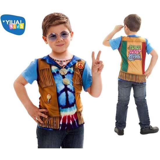 Camiseta Hippie Boy 8-10 Años