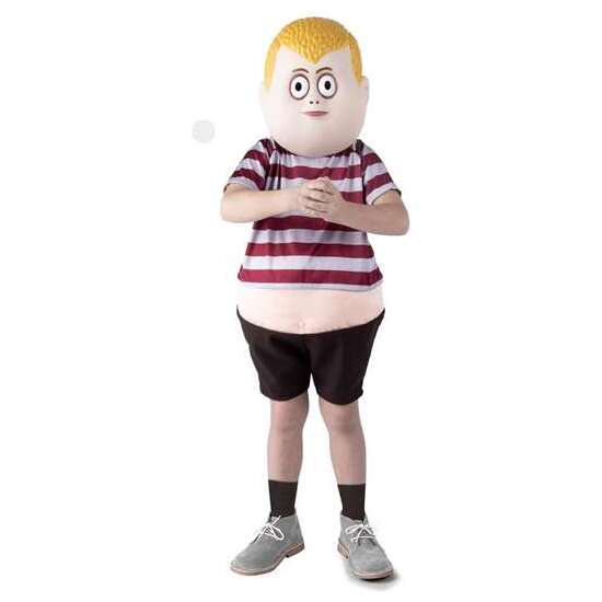 Comprar Disfraz Pugsley Addams 5-6 Años (pantalón, Camiseta Con Barriga Y Máscara)