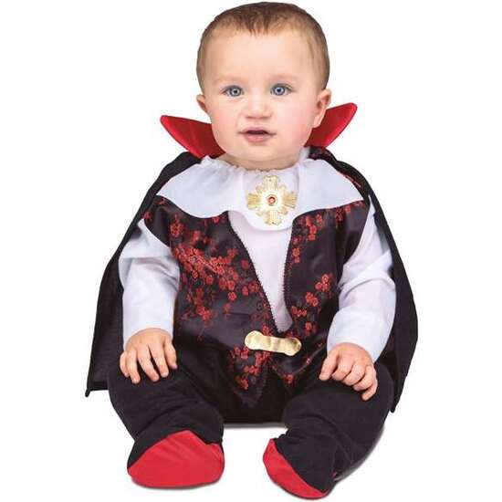 Disfraz Bebé Dracula Talla 0-6 Meses