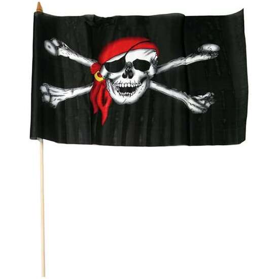 Comprar Bandera Pirata Pequeña 46 X 32 Cm