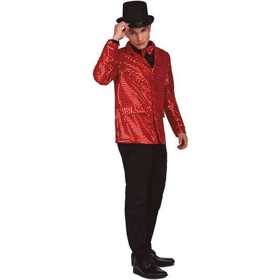 Comprar Disfraz Chaqueta Showman Rojo Talla M-l