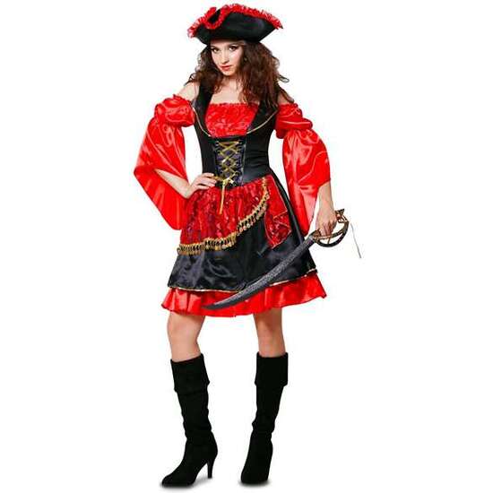 Disfraz Pirata Descarada Talla S