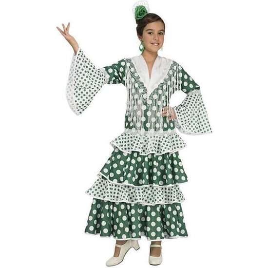 Comprar Disfraz Flamenca Feria 5-6 Años (vestido (no Incluye Mantoncillo))