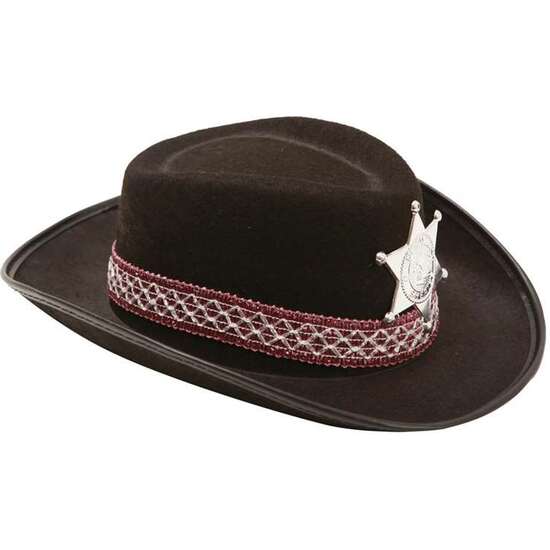 Comprar Sombrero De Vaquero Negro 53 Cm