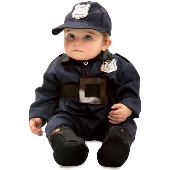 Disfraz Bebé Policía Talla 12-24 Meses