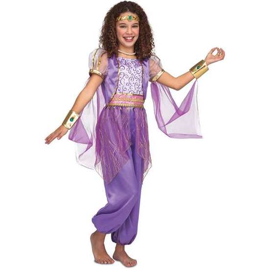 Comprar Disfraz Princesa árabe Morada Talla 5-6 Años