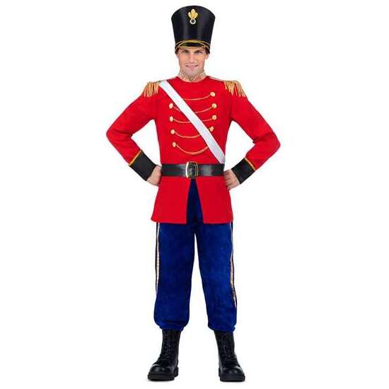 Disfraz Soldado De Juguete Xl (chaqueta, Cinturón, Sombrero, Pantalones Y Cubrebotas)