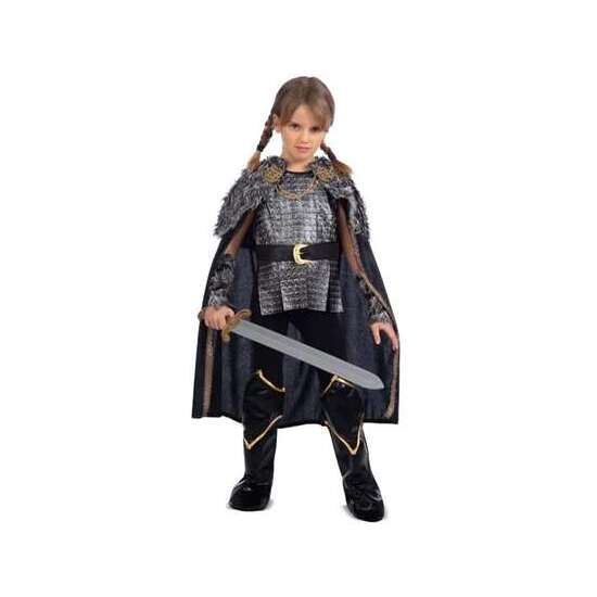 Comprar Disfraz Dama Vikinga 10-12 Y (capa, Túnica, Cinturón, Manguitos Y Cubrebotas)