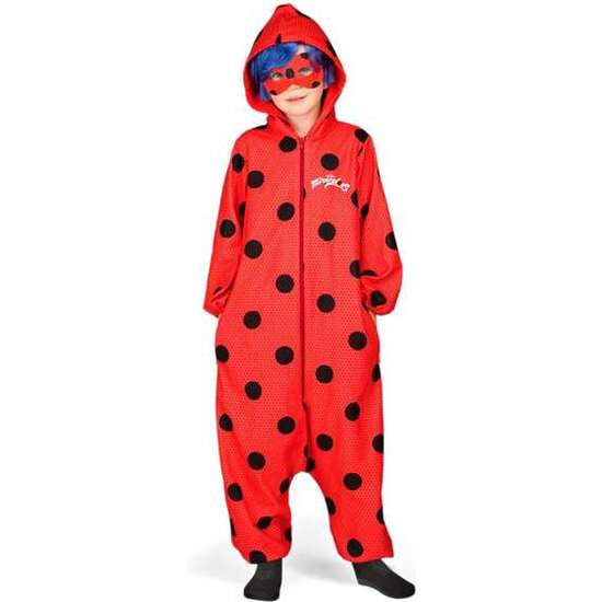 Comprar Disfraz Ladybug Pyjamas 4-5 Años (mono Con Capucha, Peluca Y Antifaz)