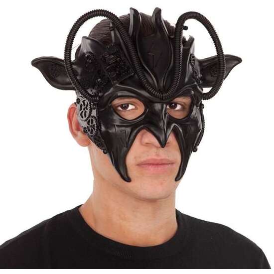 Comprar Máscara Steampunk Negra Completa Talla única