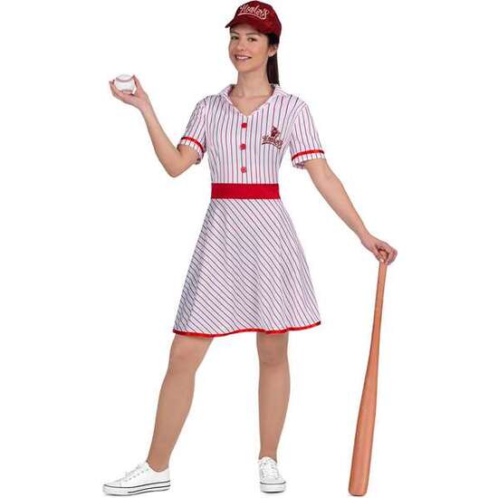 Comprar Disfraz Jugadora Baseball Vintage Talla M