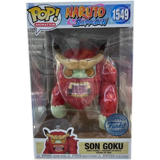 Figura Pop Naruto Shippuden Son Goku Exclusive 25cm