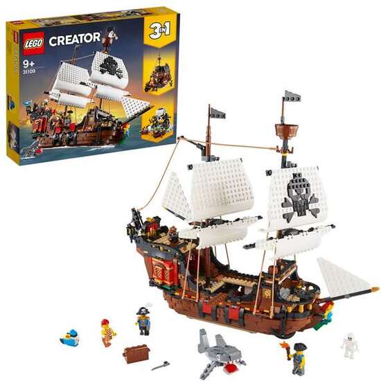Juego De Construccion Galeon Taberna Pirata Lego Creator
