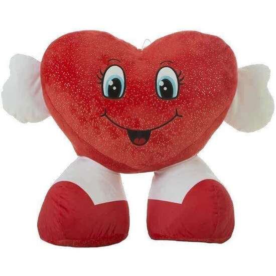 PELUCHE CORAZÓN ZAPATÓN 26 CM CREACIONES LLOPIS