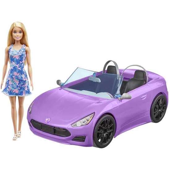 Comprar Muñeca Barbie Y Su Descapotable Morado.