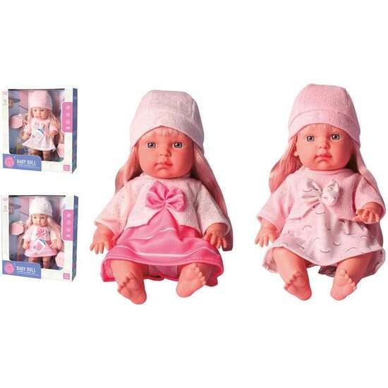 Muñeca Baby Doll Con Sonidos 30cm - Modelos Surtidos