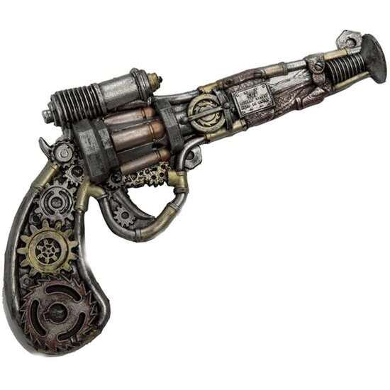 Comprar Revolver Steampunk Foam 31 X 18 Cm