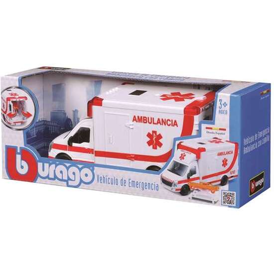Comprar Vehiculo De Emergencias Ambulancia Escala 1:50 Burago